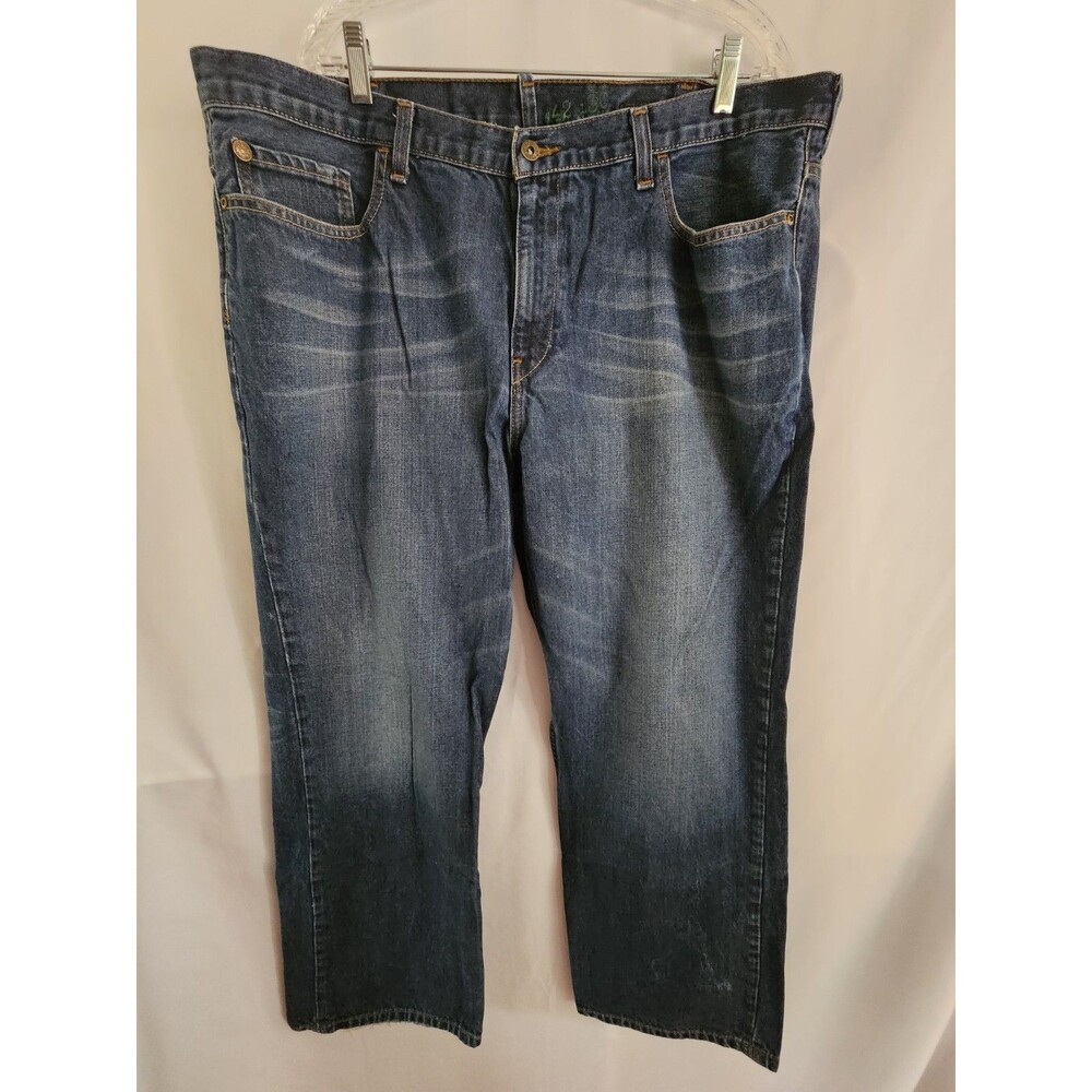 Timberland Mens Jeans Size 42 x 30 Blue Denim Straight Leg Cotton Big Tall